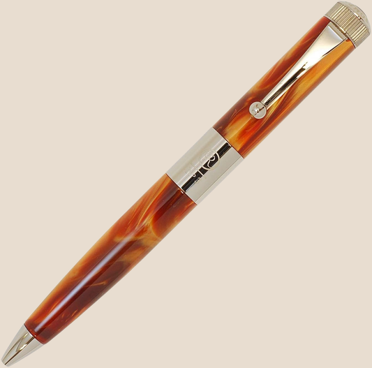ROMEO No.3 Ballpoint Pen - Wide / Italian Amber