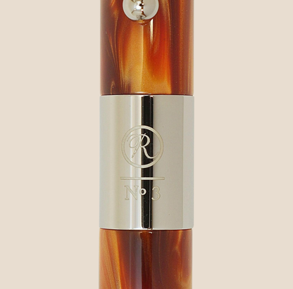 ROMEO No.3 Ballpoint Pen - Wide / Italian Amber