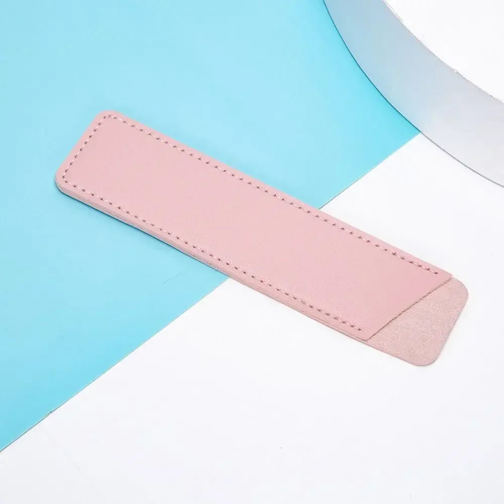 Minimalist PU Leather Pen Sleeve