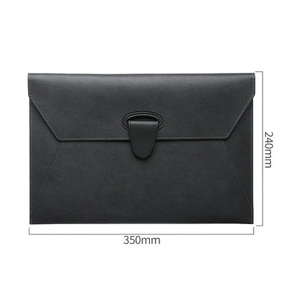 Minimalist Magnetic Leather Portfolio - A4 Document Case