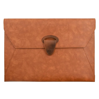 Minimalist Magnetic Leather Portfolio - A4 Document Case