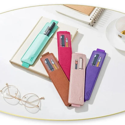 Minimalist Elastic Band Pen Sleeve