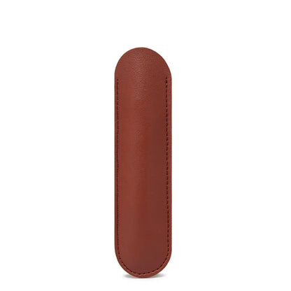 Minimalist PU Leather Pen Sleeve