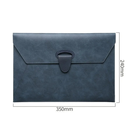 Minimalist Magnetic Leather Portfolio - A4 Document Case