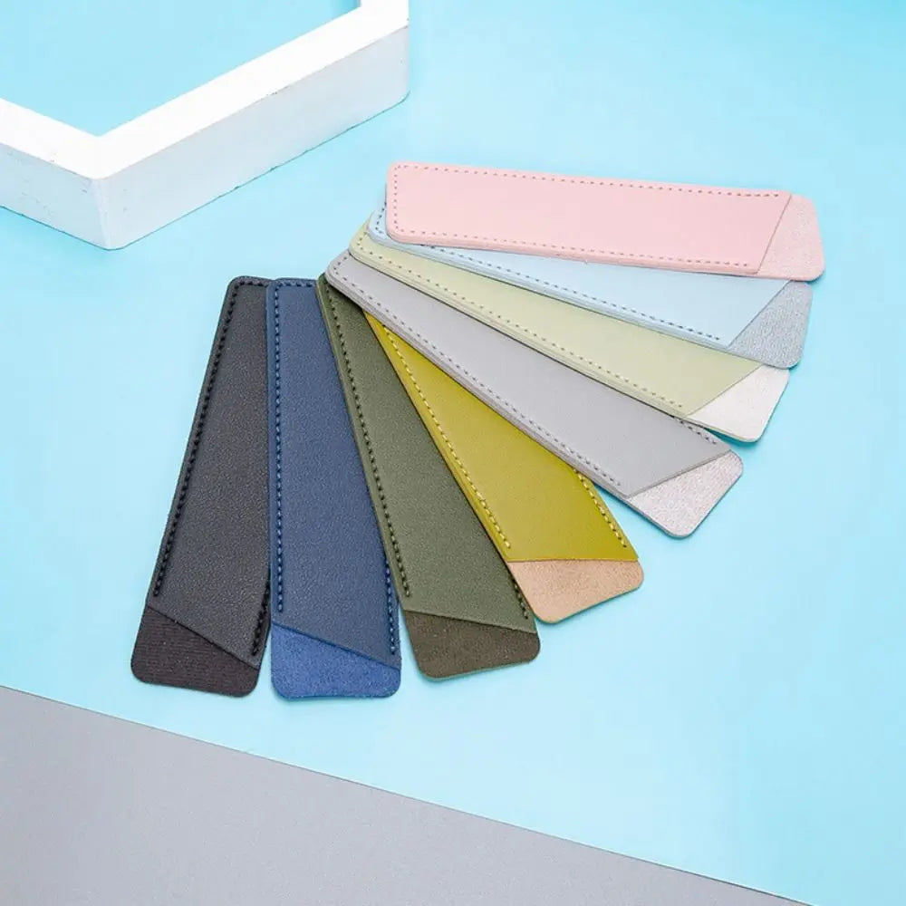 Minimalist PU Leather Pen Sleeve