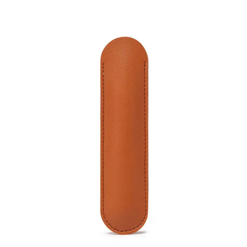 Minimalist PU Leather Pen Sleeve