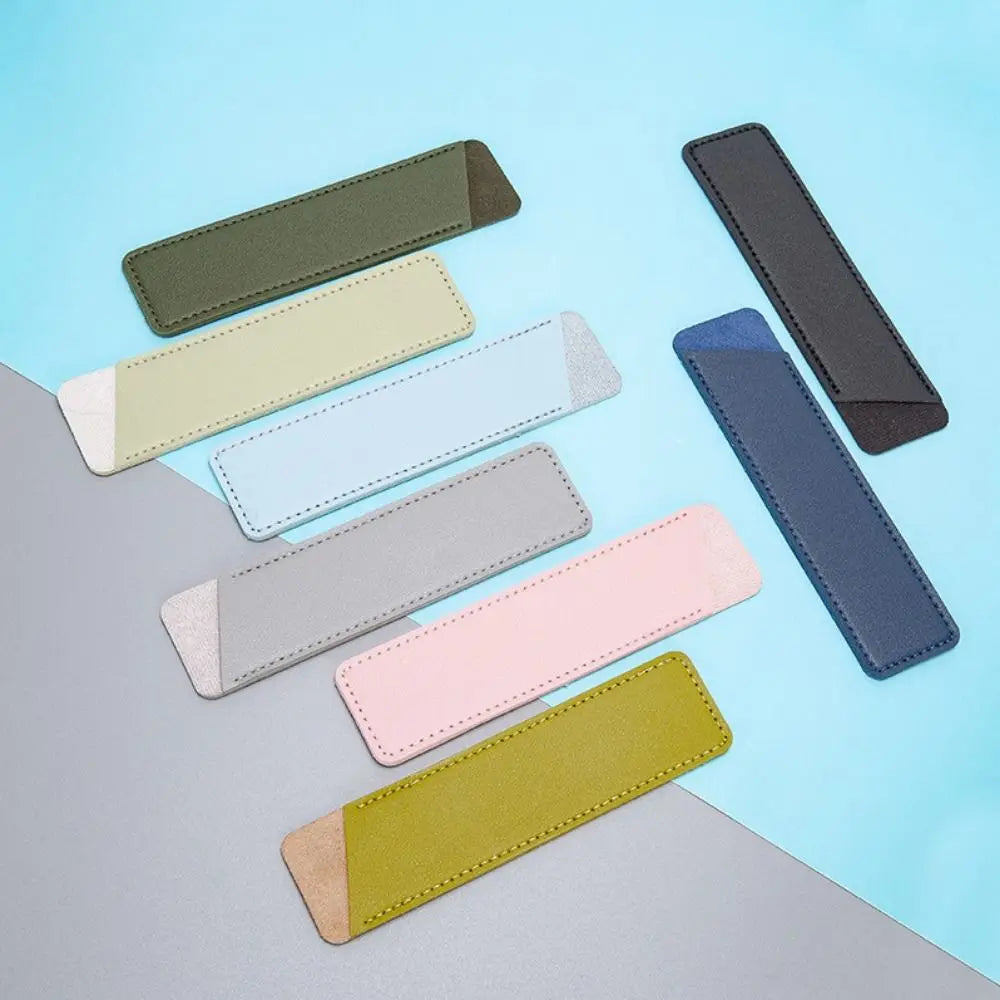 Minimalist PU Leather Pen Sleeve