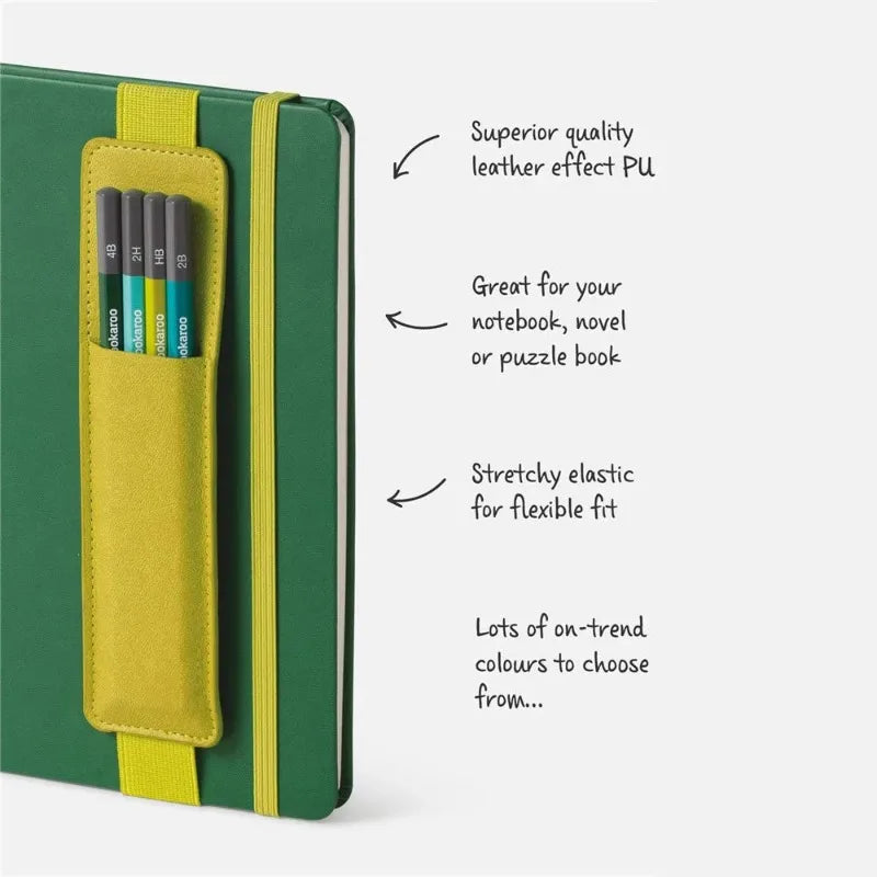 Minimalist Elastic Band Pen Sleeve