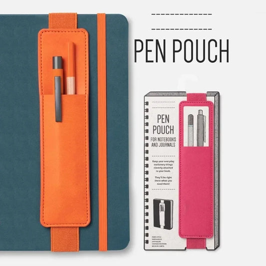 Minimalist Elastic Band Pen Sleeve